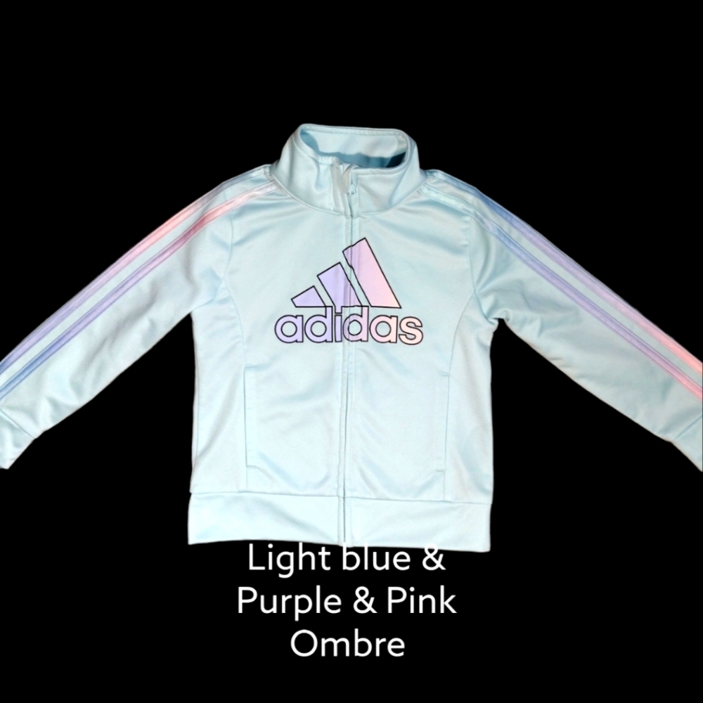 ADIDAS ZIP UP GIRLS 3T